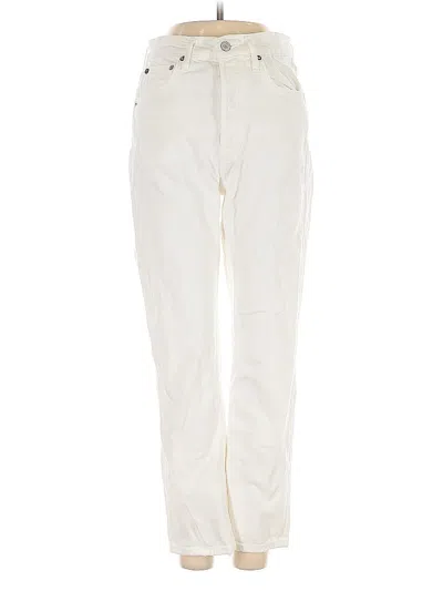 Pre-owned Agolde Jeans In White