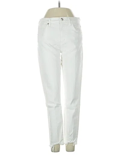 Pre-owned Agolde Jeans In White