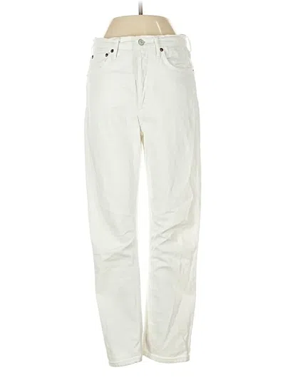Pre-owned Agolde Jeans In White