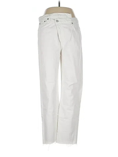 Pre-owned Agolde Jeans In White