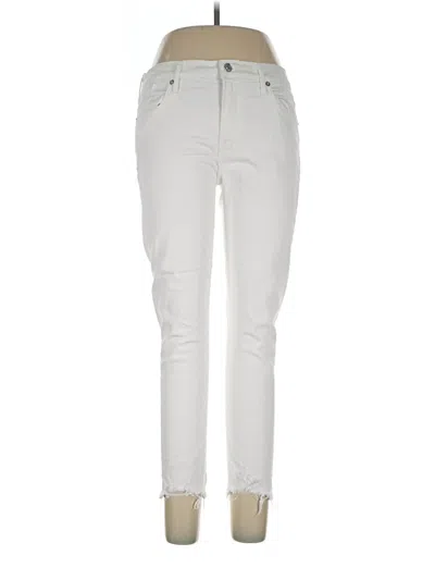 Pre-owned Agolde Jeans In White