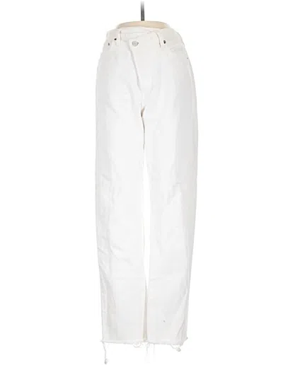 Pre-owned Agolde Jeans In White