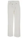 Agolde Kelly Rigid High-rise Straight-leg Jeans In White