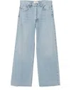 Agolde Kelly Denim Jeans With Belt Loops In Blue
