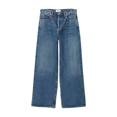 Agolde Jeans With Belt Loops In Shrine