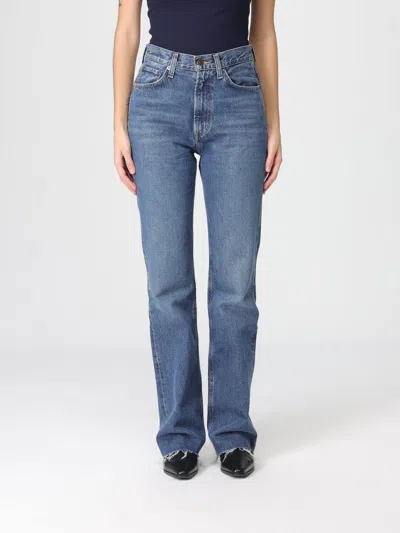 Agolde Jeans  Woman Color Denim In Blue