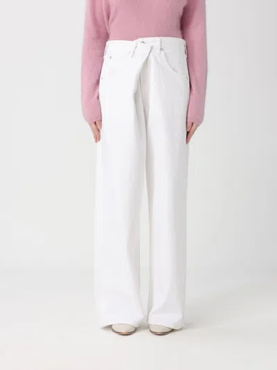 Agolde Jeans  Woman Color Cream In White