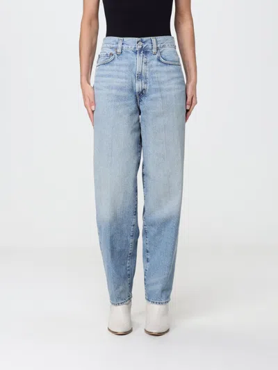 Agolde Jeans Woman In Blue