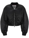 Agolde Jett Bomber Jacket In Black