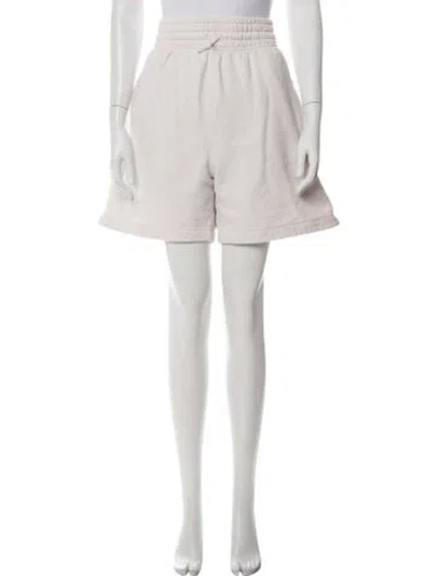 Pre-owned Agolde Jogger Shorts In Neutral