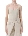 Agolde Jordan Tank In Neutral