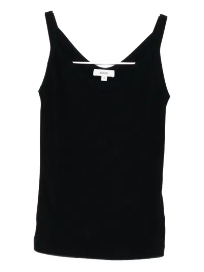 Agolde Jordan Tank Top In Black