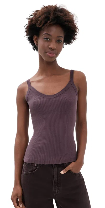 Agolde Jordan Tank Top Moyer In Purple