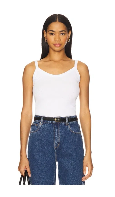 Agolde Jordan Tank In White