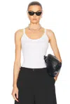 Agolde Jordan Tank In White