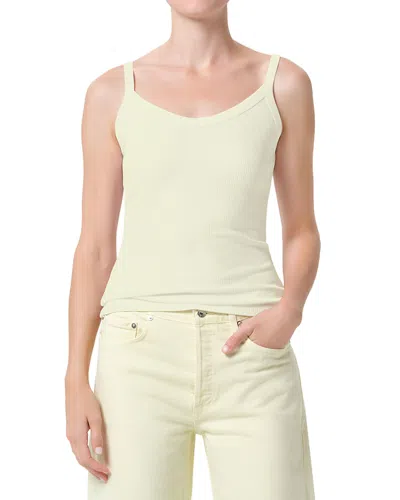 Agolde Jordan Tank In Yellow