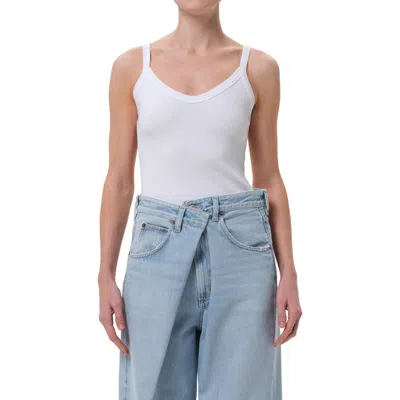 AGOLDE AGOLDE JORDAN V-NECK TANK
