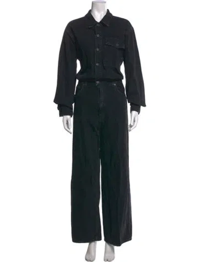 Pre-owned Agolde Jumpsuit In Black