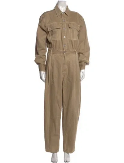 Pre-owned Agolde Jumpsuit In Neutrals