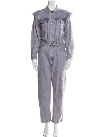 Pre-owned Agolde Jumpsuit In Purple