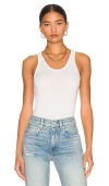 Agolde Karla Tank In White