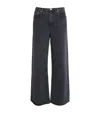 Agolde Keira Straight Jeans In Black