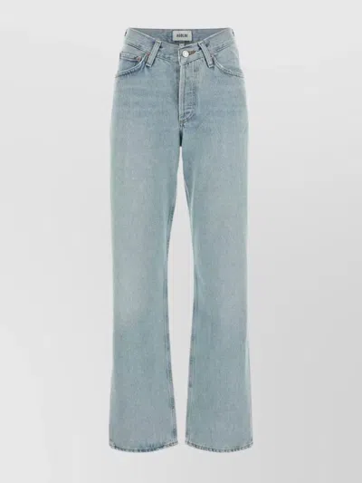 AGOLDE KELLY DENIM JEANS WITH BELT LOOPS