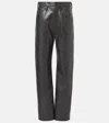Agolde Kelly High-rise Pants In Black