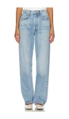 Agolde "used Effect Fran Jeans" In Blue