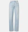 Agolde 90s Pinch Crop High-rise Straight-leg Jeans