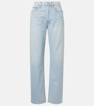 AGOLDE KELLY HIGH-RISE STRAIGHT JEANS