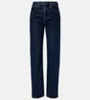 Agolde Kelly High-rise Straight Jeans In Blue