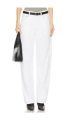 Agolde Ca\n\nstraight Jeans With Low Crotch Fran In White
