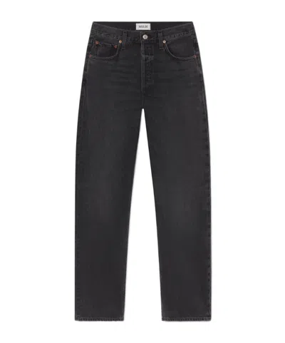 Agolde Kelly Jeans In Black