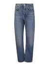 Agolde Kelly High Rise Jean In Essence In Blue