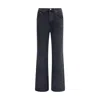 Agolde Blue Jeans With High Waist And Logo Patch On The Rear