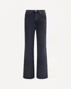 Agolde Blue Jeans With High Waist And Logo Patch On The Rear In Blue