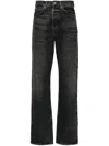Agolde Luna Curved Leg Jeans In Grau