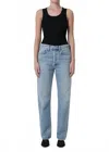 Agolde Kelly Jeans In Harmonic In Blue