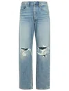 Agolde Blue Kelly Jeans In Blue