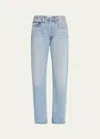 Agolde V Waist Kelly Relaxed Straight Jeans Replica In Harmonic Ind
