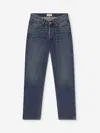 Agolde Valen Jeans In Regenerated Denim In Blue