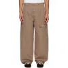 Agolde Khaki Donohue Cargo Pants In Multi