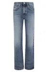 Agolde Kick Boot Jeans With Flared Silhouette In Blue
