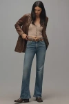 Agolde Kick Boot Mid-rise Bootcut Jeans In Blue