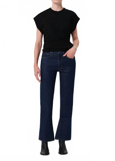 Agolde Kick Bootcut Ankle Jean In Reissue In Multi