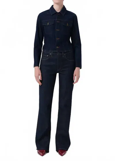 Agolde Kick Bootcut Jeans In Reissue In Blue