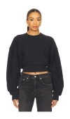 Agolde Kit Sweatshirt In Gray