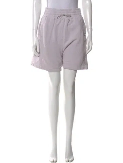 Pre-owned Agolde Knee-length Shorts In Purple