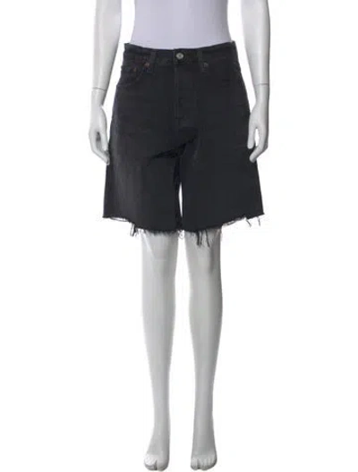 Pre-owned Agolde Knee-length Shorts W/ Tags In Black